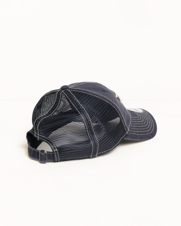 Stüssy NEW ERA 9TWENTY WASHED BASIC TRUCKER Navy