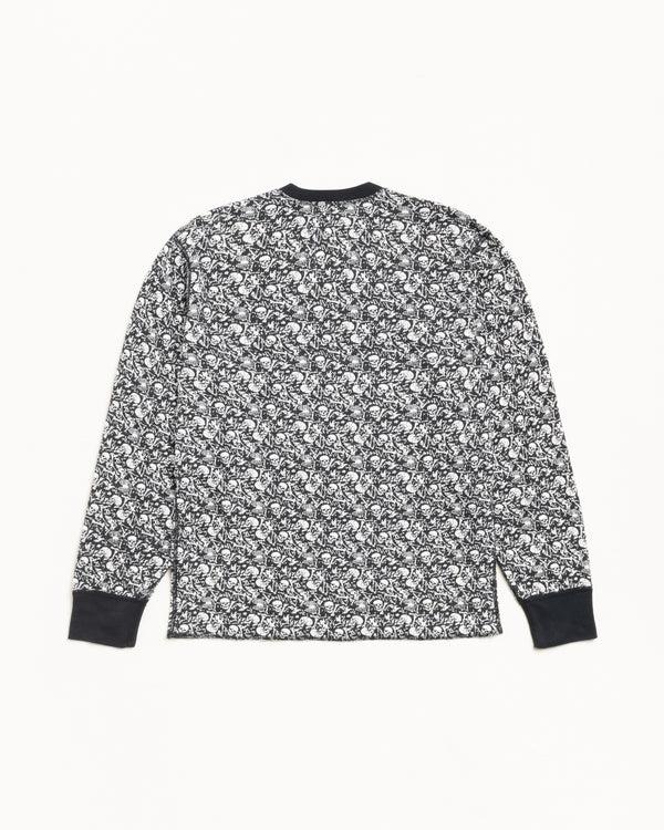 Stüssy PIGMENT DYED LS THERMAL Bones