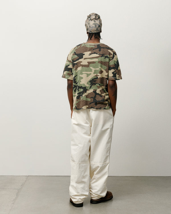 Stüssy PIGMENT DYED SS THERMAL Camo