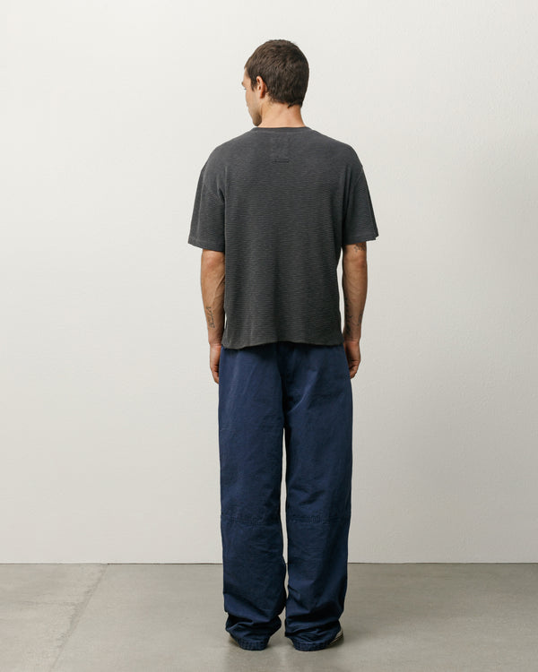 Stüssy PIGMENT DYED SS THERMAL Faded Black