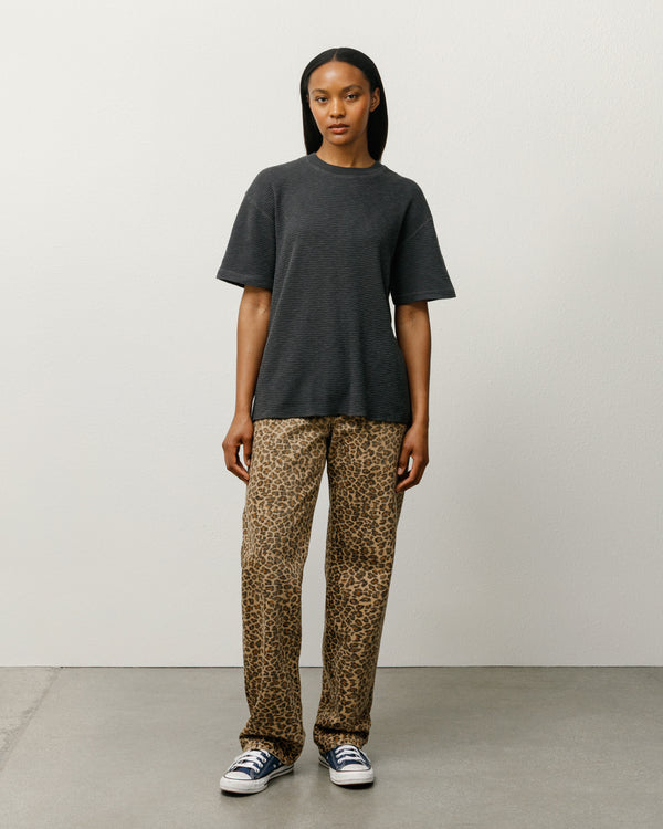 Stüssy PIGMENT DYED SS THERMAL Faded Black