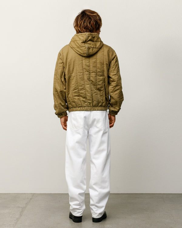 Stüssy QUILTED CANVAS WORK JACKET Olive
