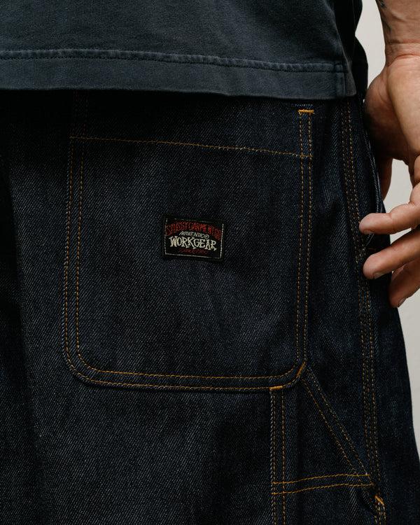 Stüssy RAW DENIM WORK SHORT Indigo