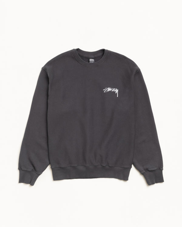stüssy SKATE STACK CREW Faded Black