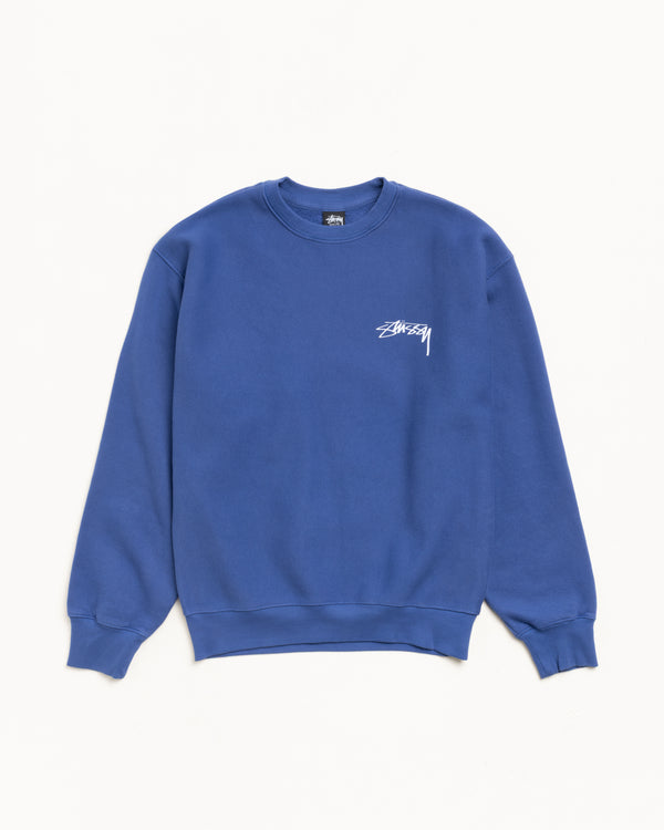 stüssy SKATE STACK CREW Indigo