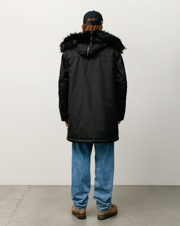 Stüssy STÜSSY ALPHA WINTER PARKA Black