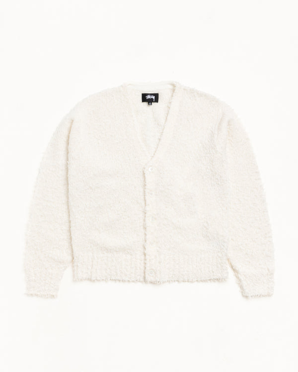 Stüssy TEXTURED CARDIGAN Off White