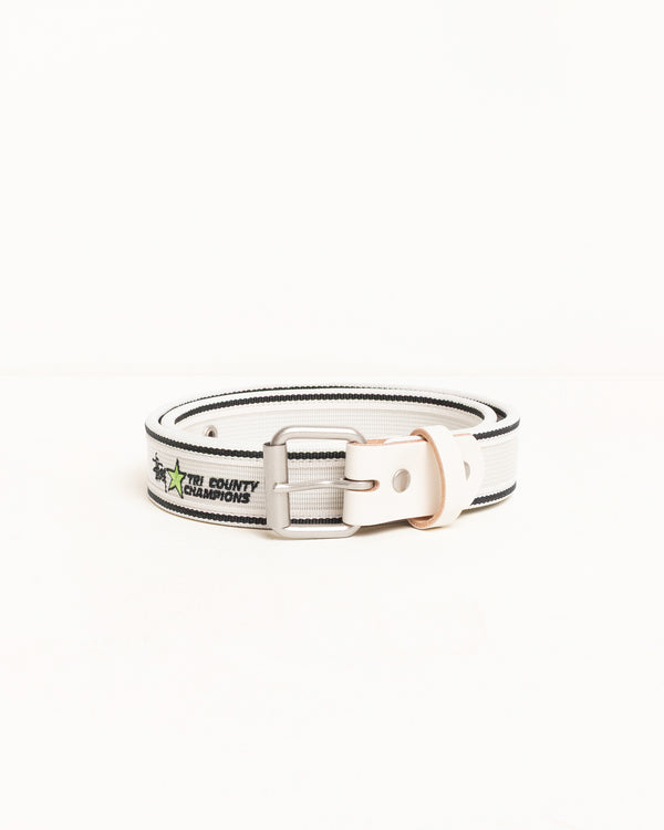 stüssy TRI COUNTY WEBBING BELT Bone