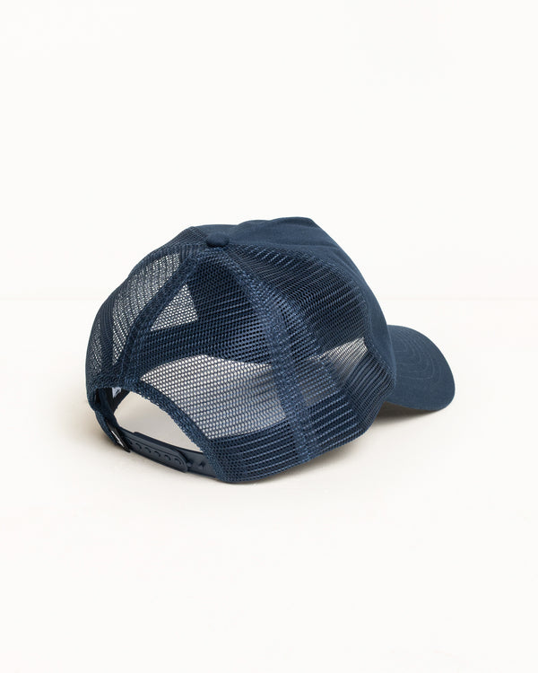 Stüssy TRUCKER S CROWN SNAPBACK Navy