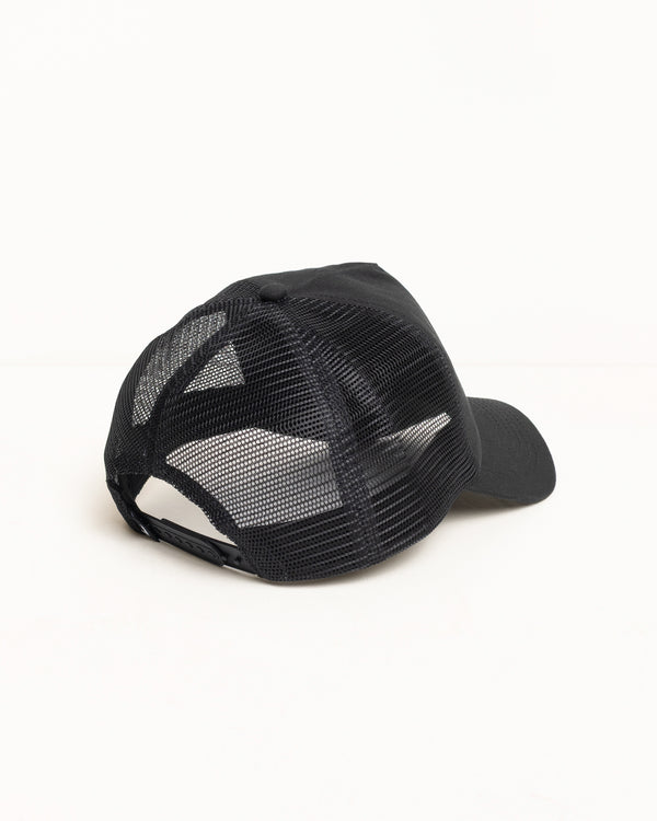 Stüssy TRUCKER S CROWN SNAPBACK Shadow Black
