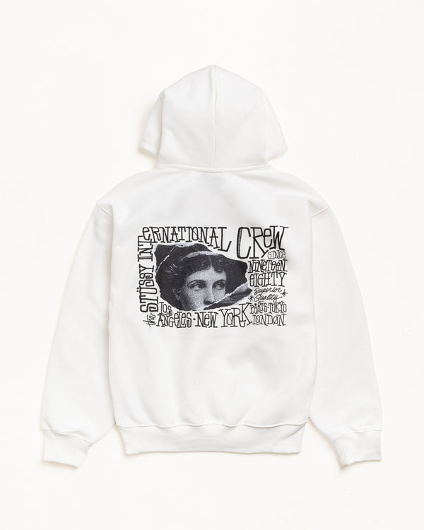 Stüssy VICTORIA HOODIE Off White