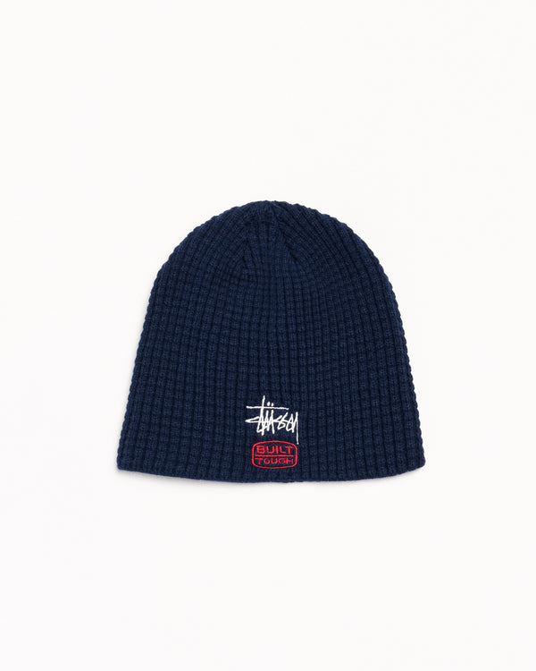 stüssy WAFFLE BUILT TOUGH SKULLCAP Navy
