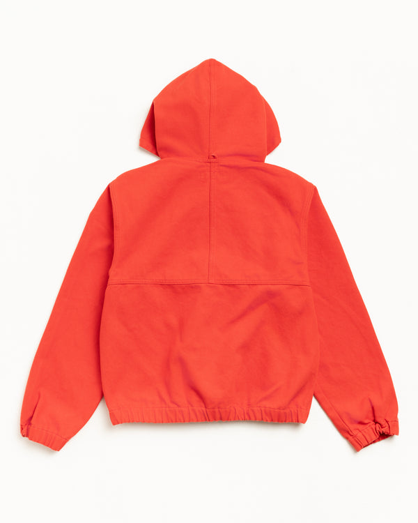 Stüssy WORK JACKET UNLINED CANVAS Red