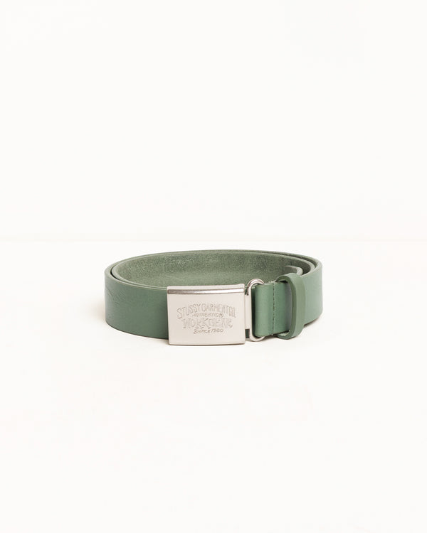 stüssy WORKGEAR BUCKLE BELT Green