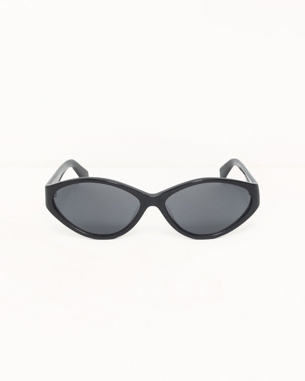 Stüssy YUMI SUNGLASSES Black/Black Lens