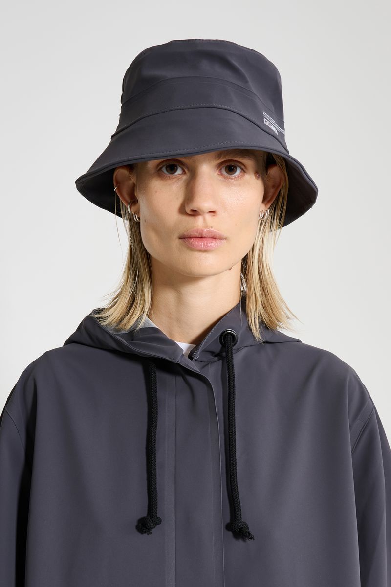 Stutterheim Beckholmen Matte Bucket Hat Mystic Blue