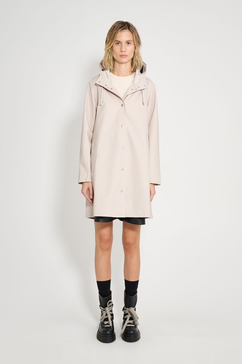 Stutterheim Mosebacke Lightweight Raincoat Light Sand