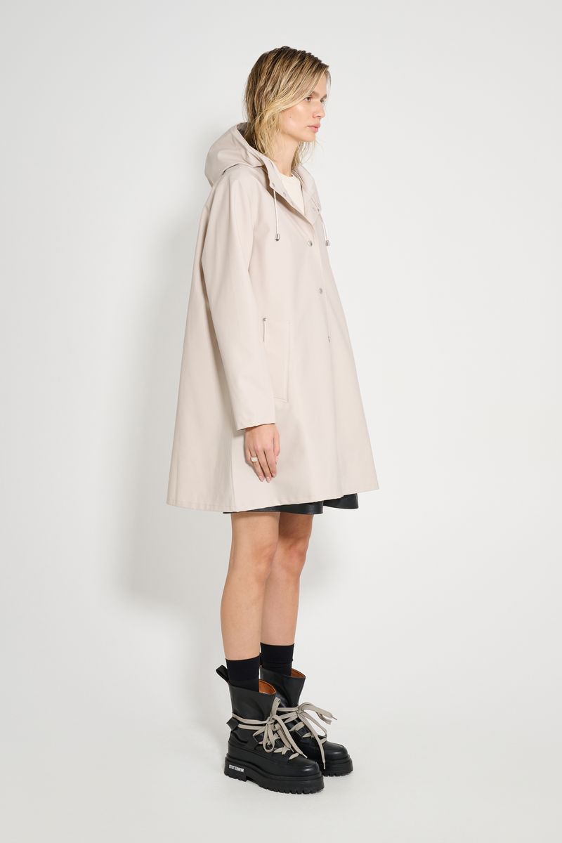 Stutterheim Mosebacke Lightweight Raincoat Light Sand