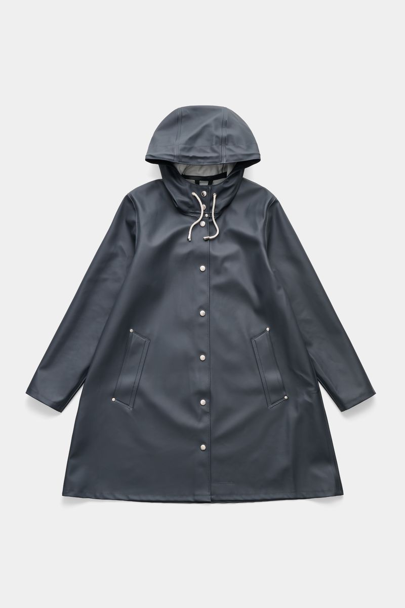 stutterheim Mosebacke Original A-Line Raincoat Charcoal