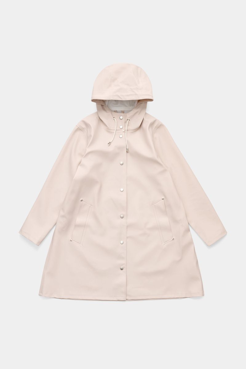 stutterheim Mosebacke Original A-Line Raincoat Light Sand