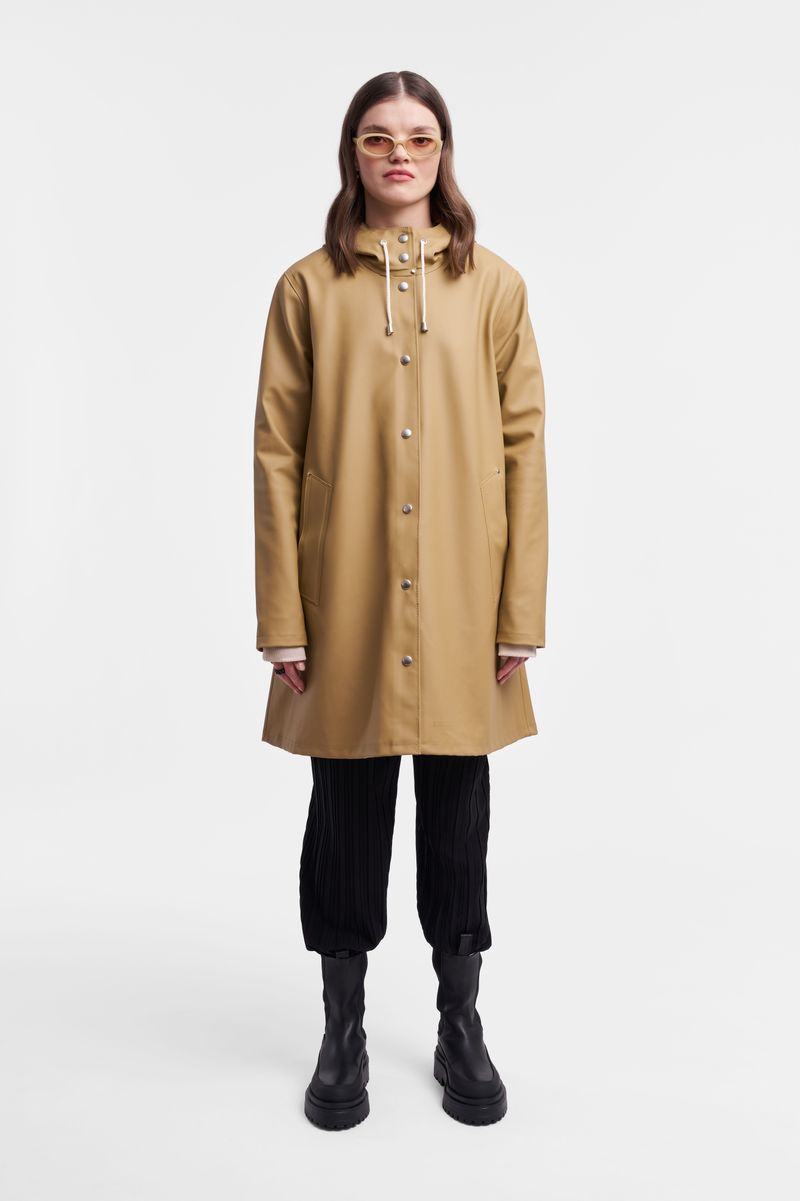 Stutterheim Mosebacke Original A-Line Raincoat Sand