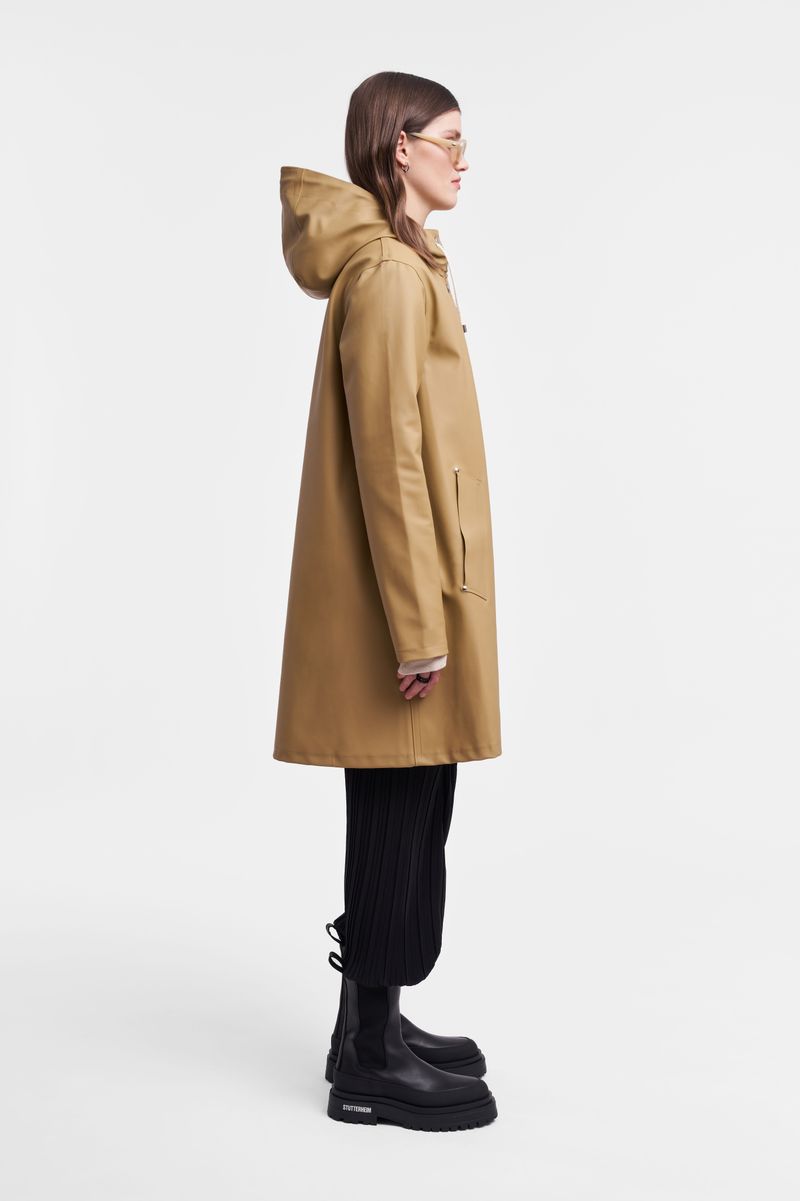 Stutterheim Mosebacke Original A-Line Raincoat Sand