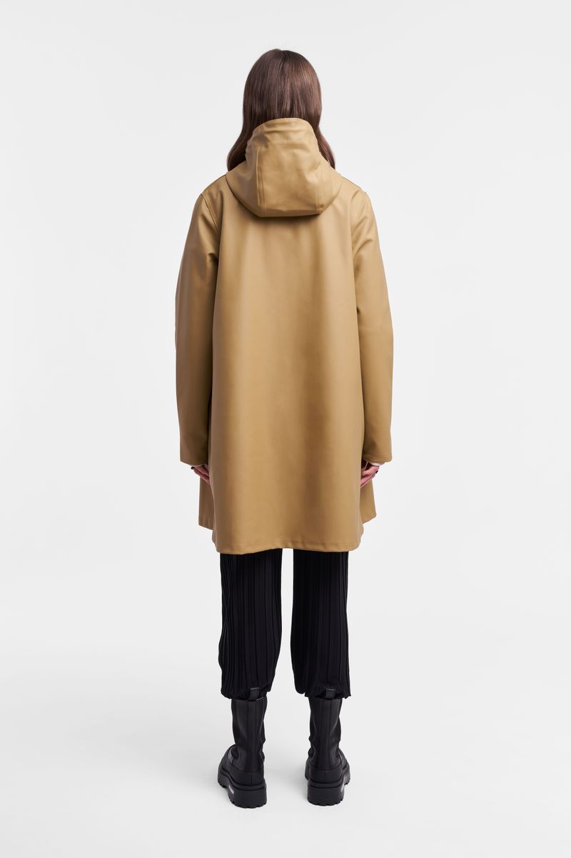 Stutterheim Mosebacke Original A-Line Raincoat Sand