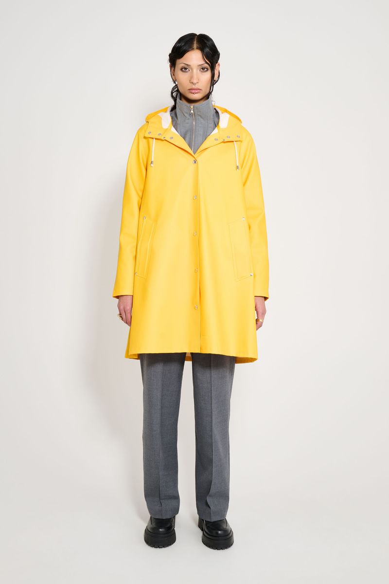 Stutterheim Mosebacke Original A-Line Raincoat Yellow