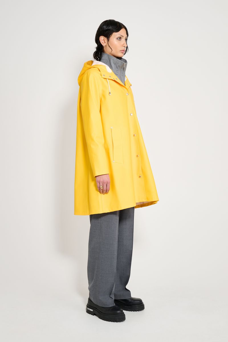 Stutterheim Mosebacke Original A-Line Raincoat Yellow