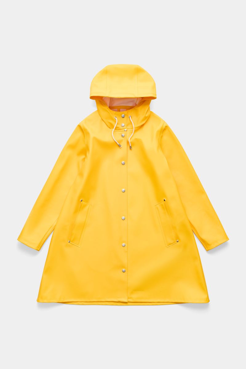 stutterheim Mosebacke Original A-Line Raincoat Yellow