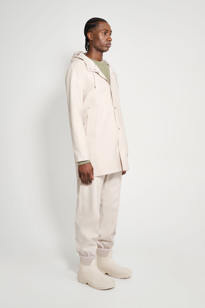 Stutterheim Stockholm Lightweight Raincoat Light Sand