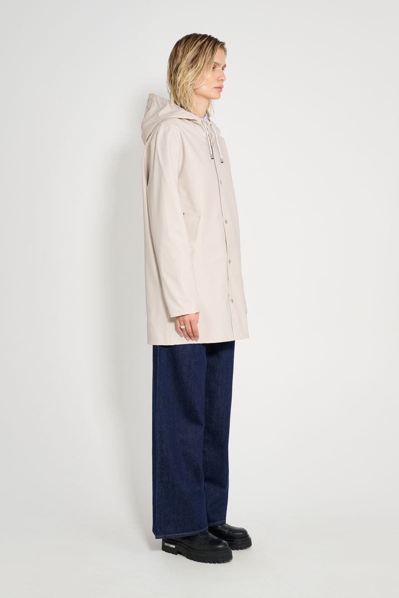 Stutterheim Stockholm Lightweight Raincoat Light Sand