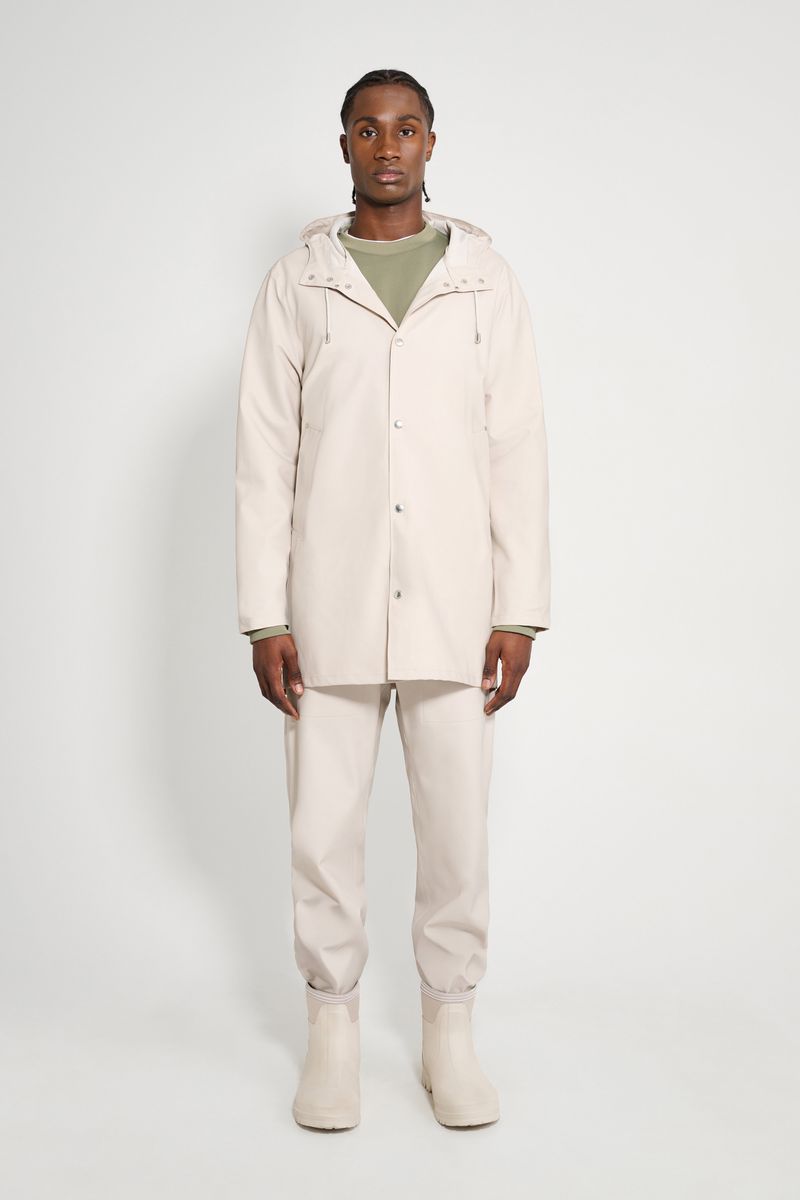 Stutterheim Stockholm Lightweight Raincoat Light Sand
