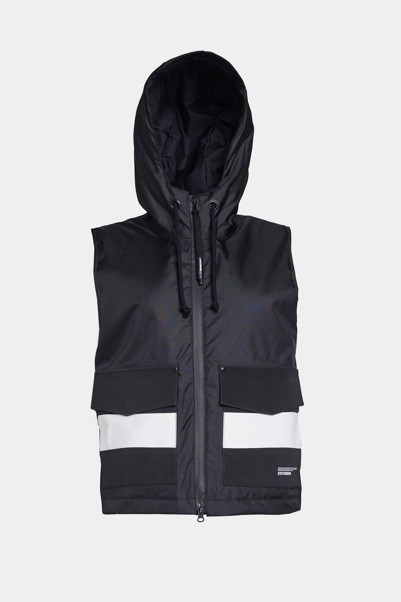 stutterheim Abrahamsberg Vest Black