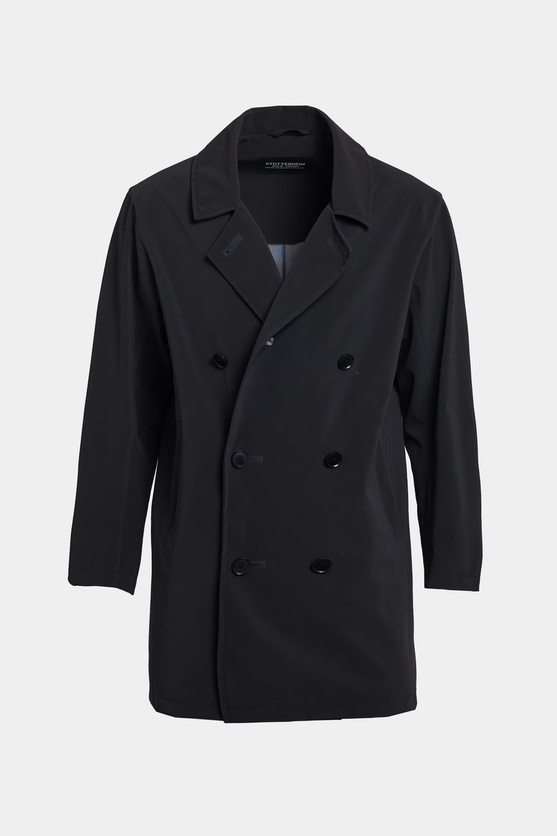 stutterheim Åtvidaberg Raincoat Black