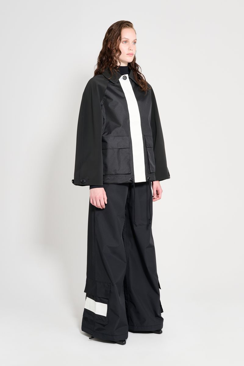 Stutterheim Bandhagen Patch Black/Black/White