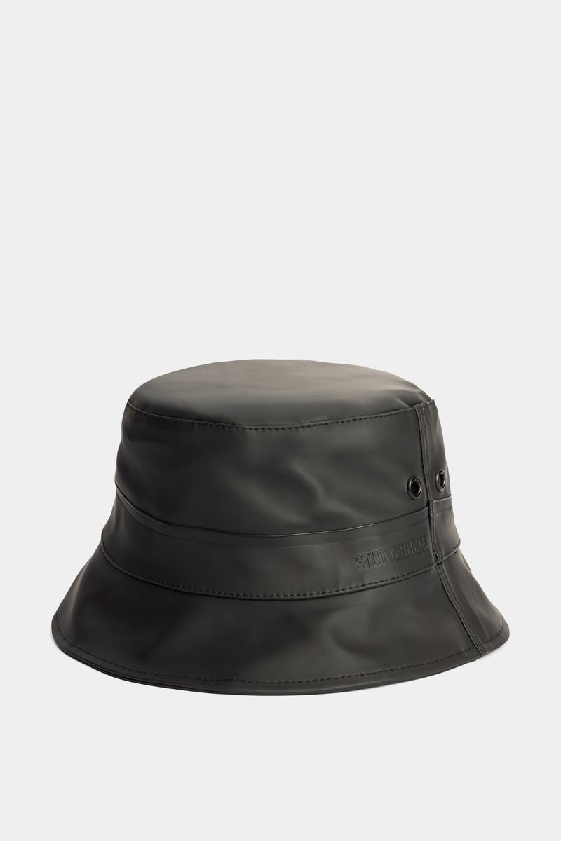 Stutterheim Beckholmen Bucket Hat Black