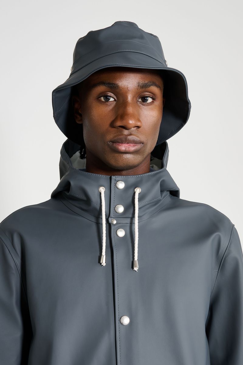 Stutterheim Beckholmen Bucket Hat Charcoal