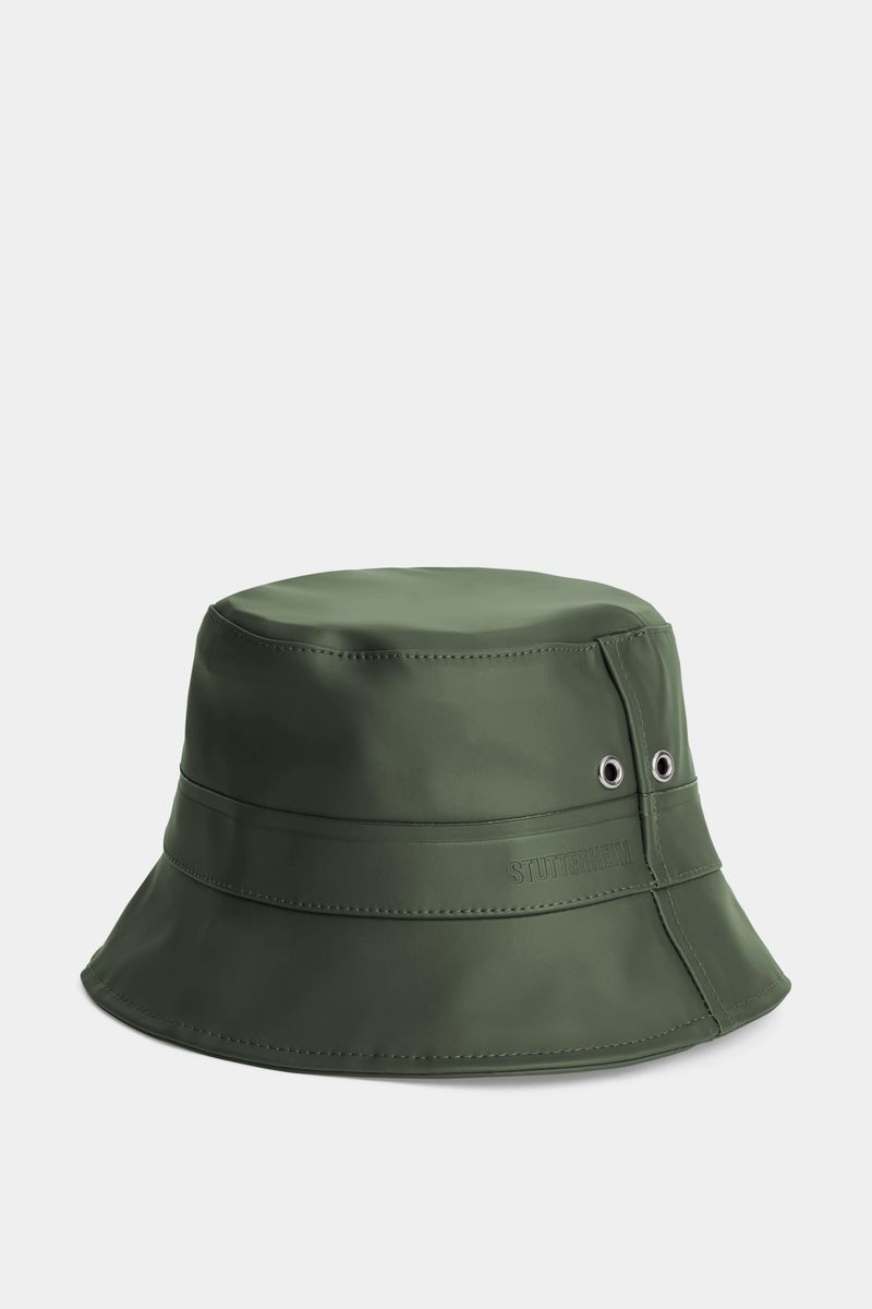 Stutterheim Beckholmen Bucket Hat Green