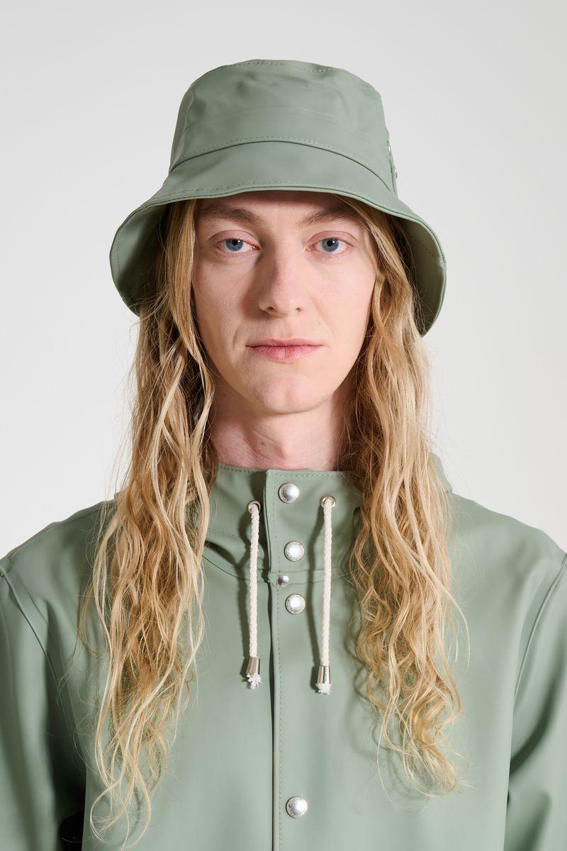 Stutterheim Beckholmen Bucket Hat Khaki Green