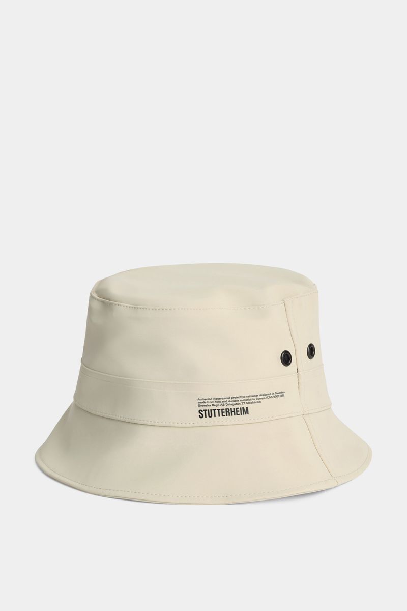 Stutterheim Beckholmen Matte Bucket Hat Pelican