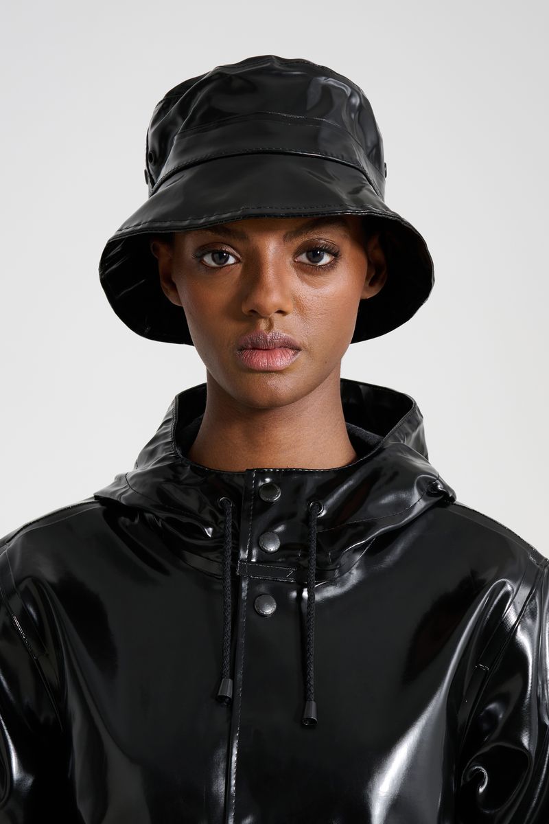 Stutterheim Beckholmen Opal Bucket Hat Black