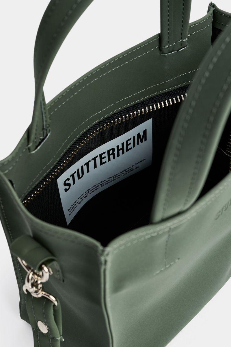 stutterheim Biblio Bag Matte Green
