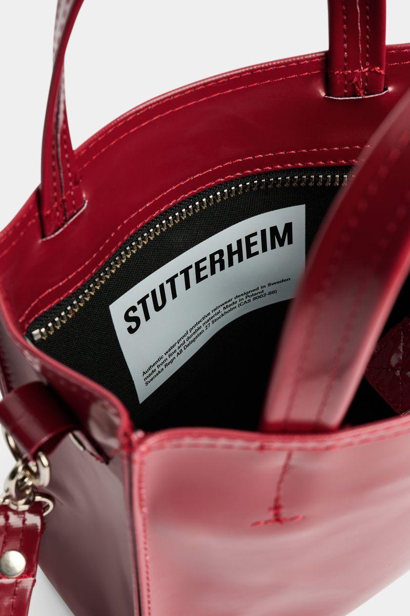 Stutterheim Biblio Bag Opal Burgundy