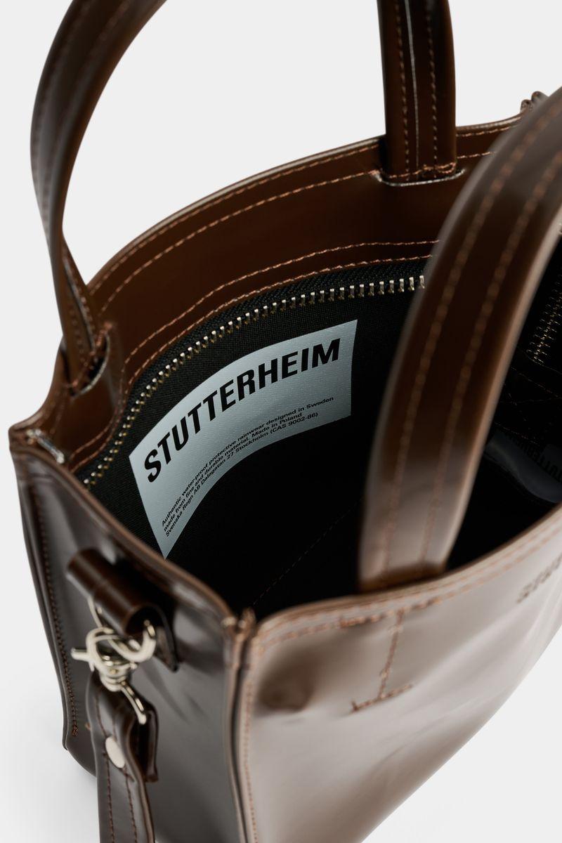 stutterheim Biblio Bag Opal Dark Brown
