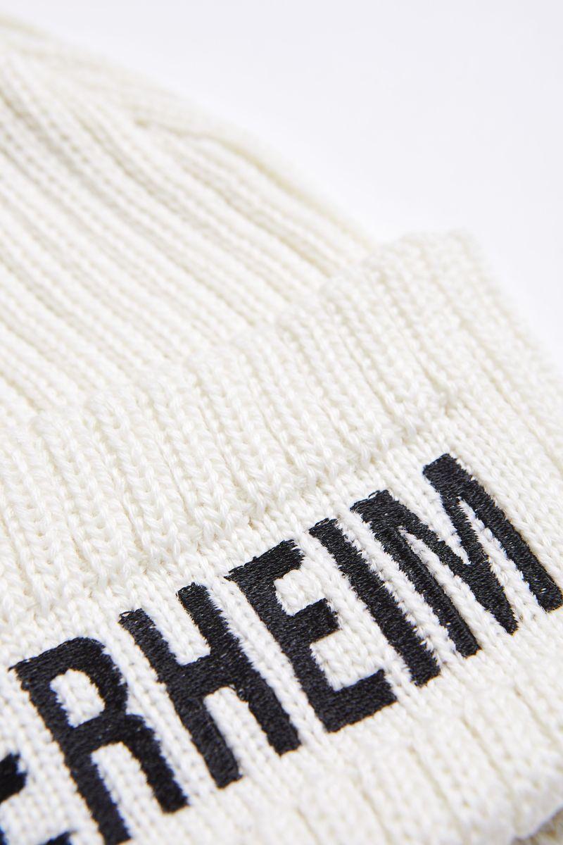 Stutterheim Big L Beanie Off-White