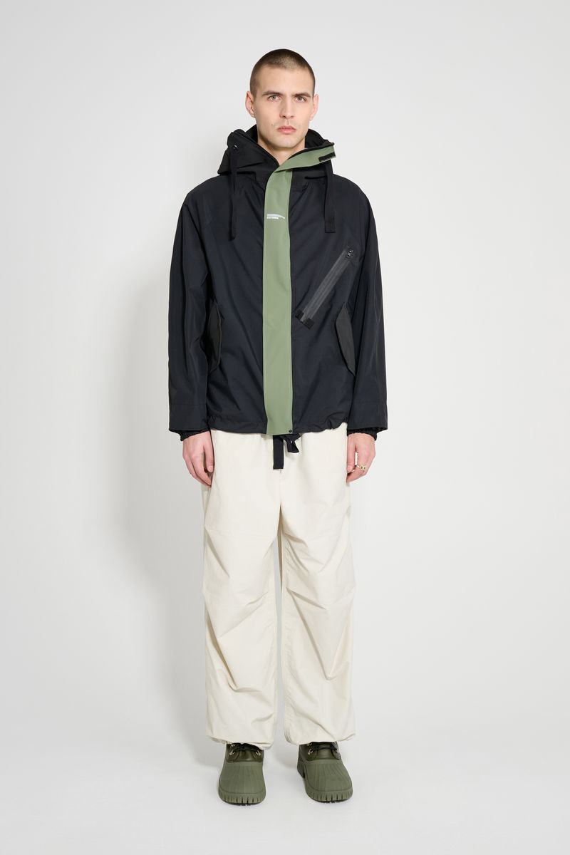 Stutterheim Birka Hooded Jacket Black