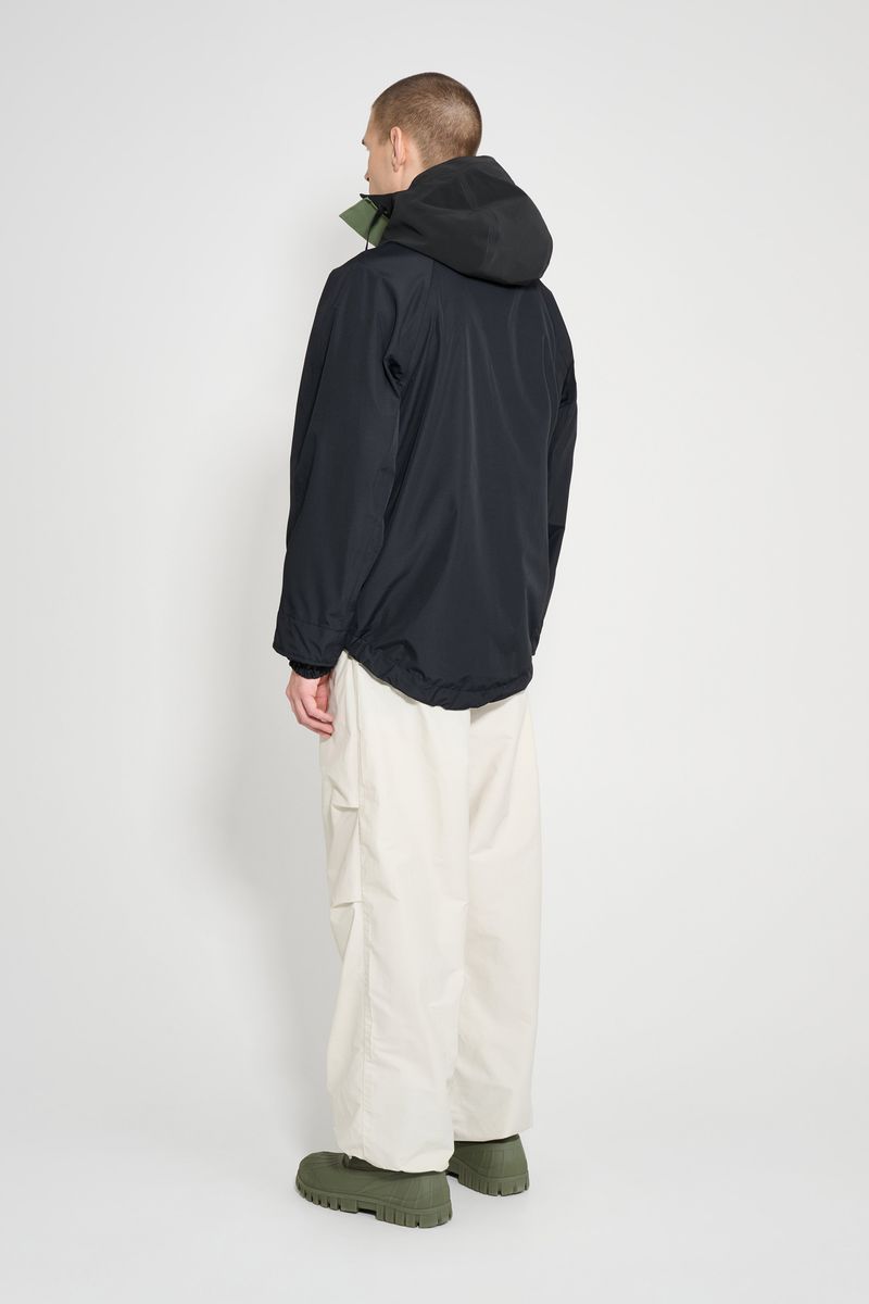 Stutterheim Birka Hooded Jacket Black