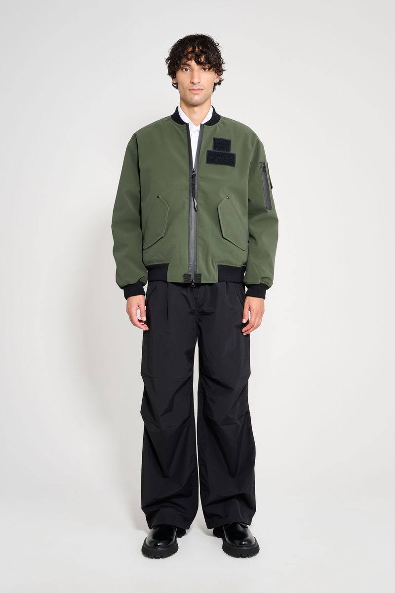 Stutterheim Bredsand Winter Bomber Jacket Green