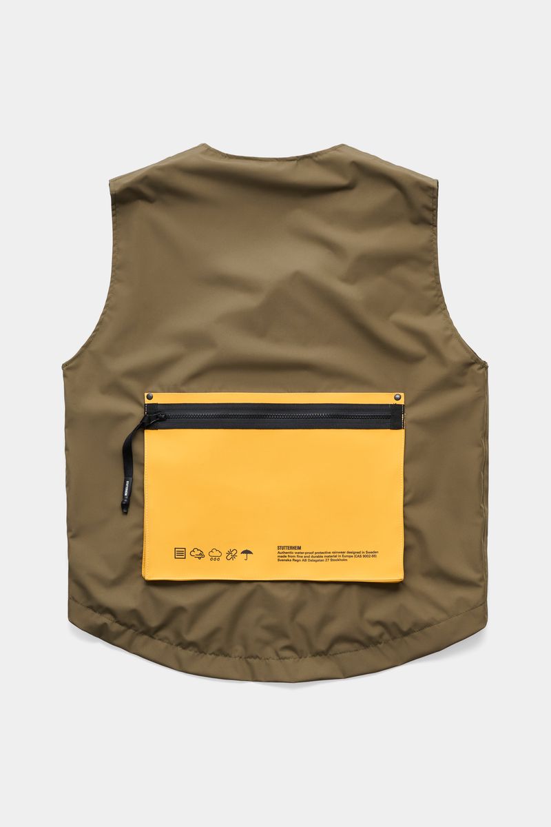 stutterheim Bro Vest Green